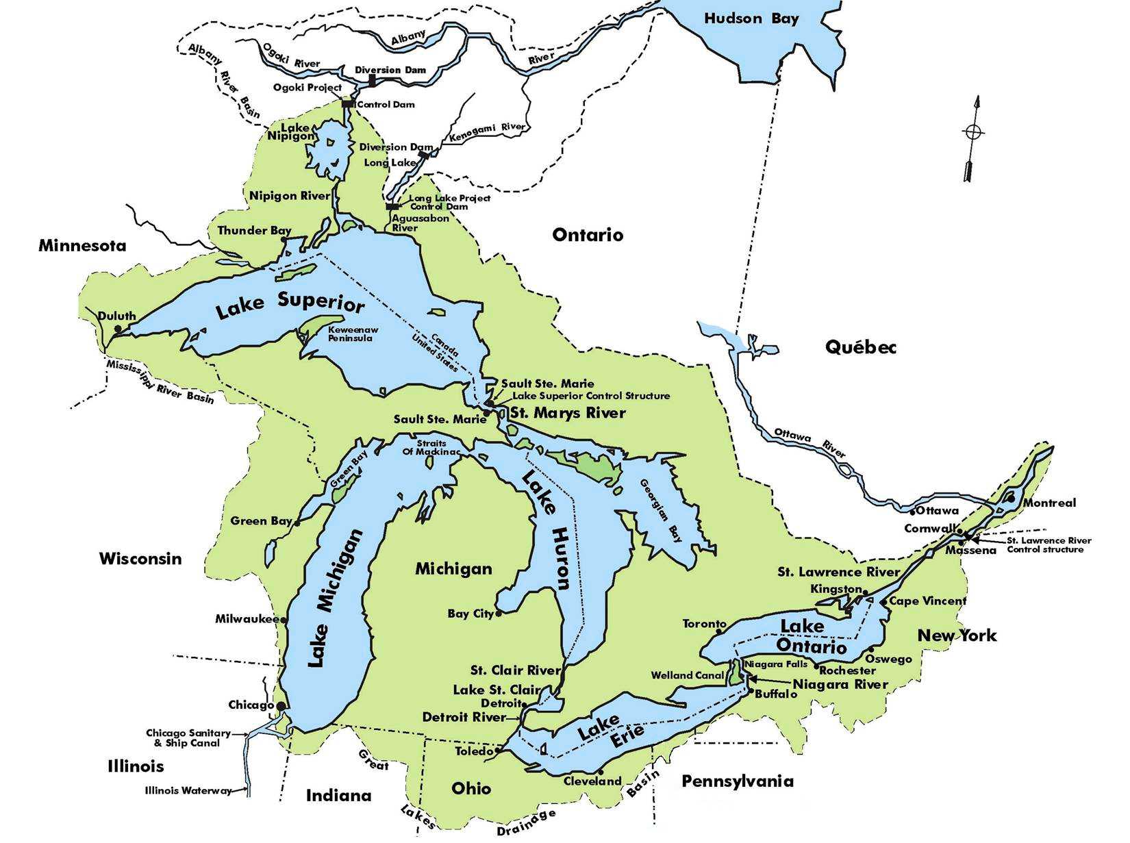 Lakes Map