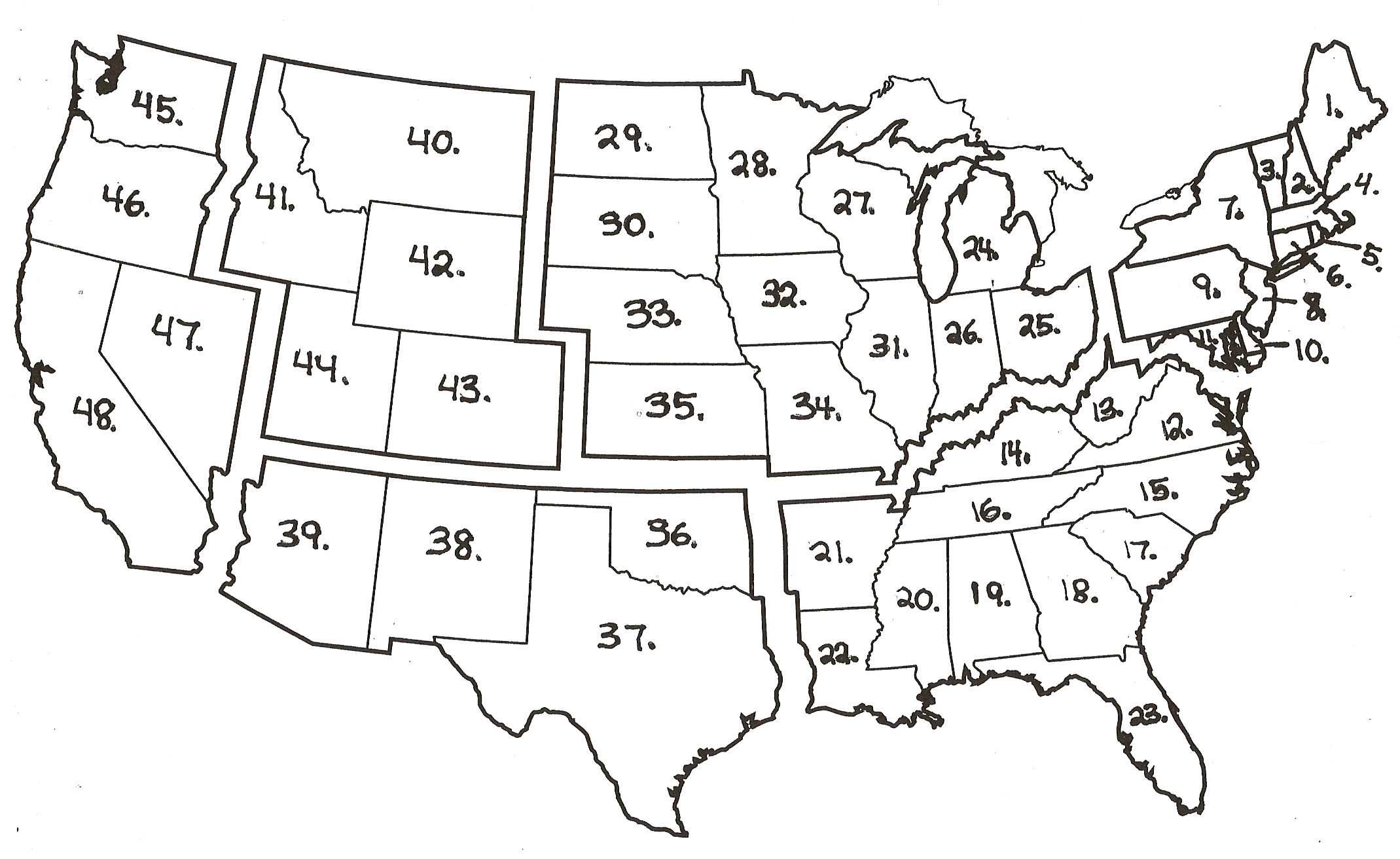 Free United States of America Map | United States Maps