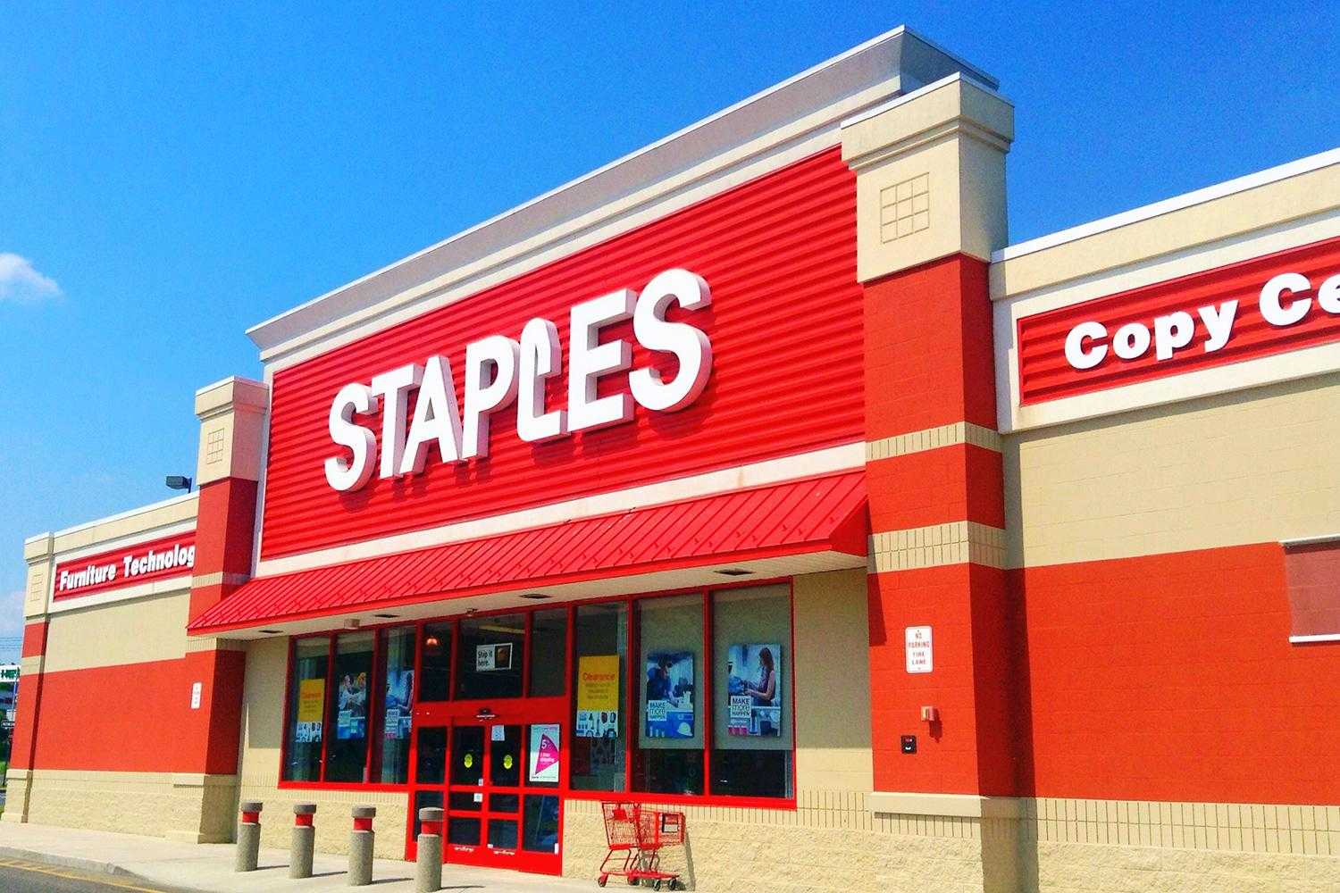 Staples office supply store near me | United States Maps