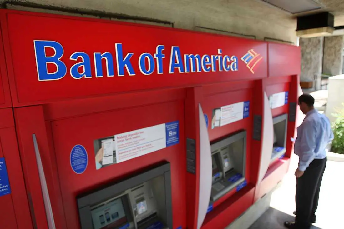 find the nearest bank of america atm