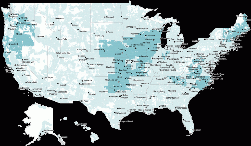 US Cellular Map, mobile cellular map of usa, cellular map of usa