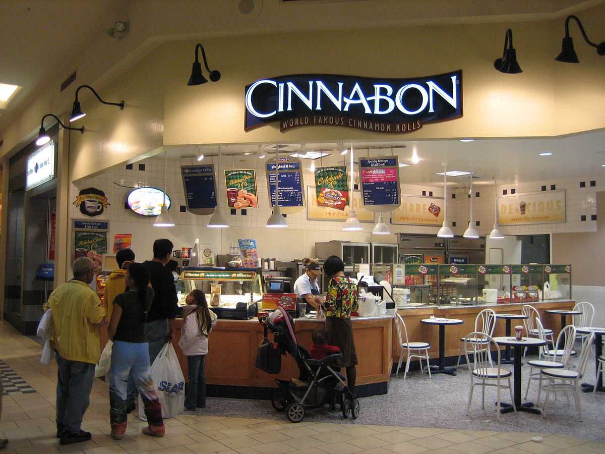 cinnabon near me, cinnabon locations