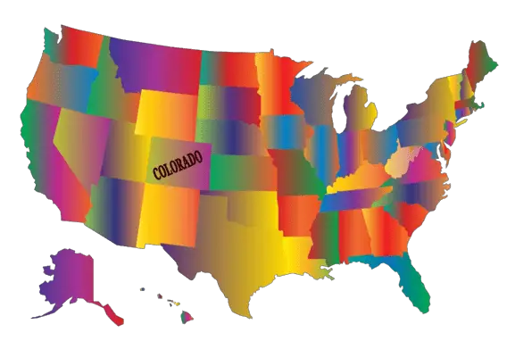 Colorado Map Of US
