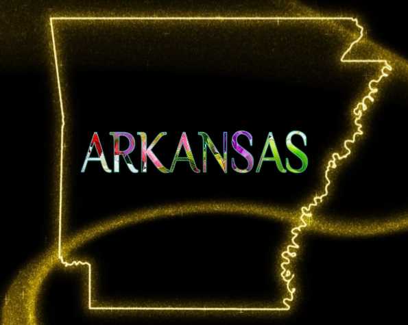 Arkansas cities map
