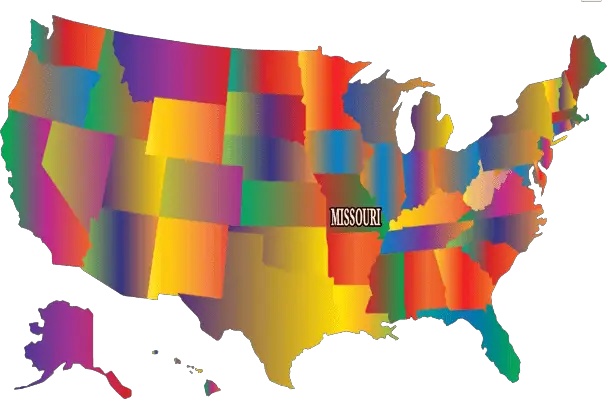 Missouri Map Of US